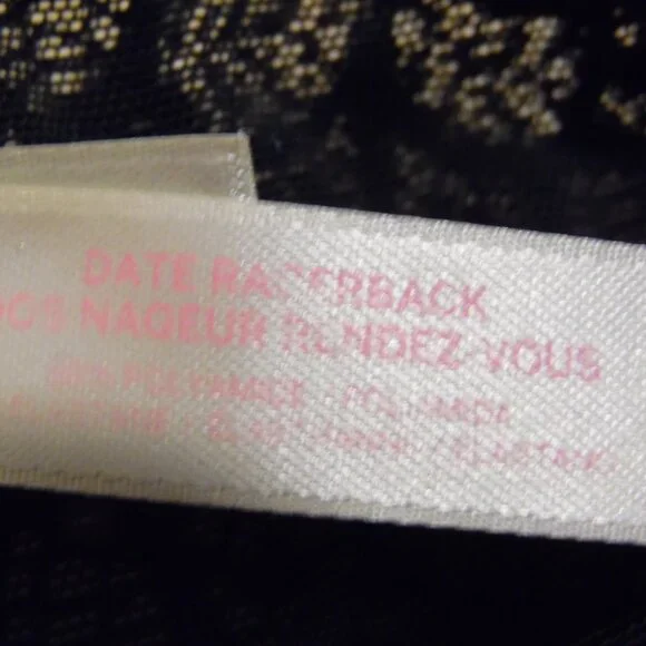 PINK by Victoria's Secret Date Racerback Bra Women's Size 36DD Lacy Back - Picture 9 of 10